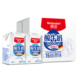 Weidendorf 德亚 原味酸奶 200ml*15盒 *5件