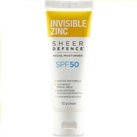 Invisible Zinc 面部物理防晒霜 (自然色 ) 50g SPF50+