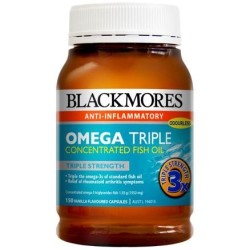 Blackmores 澳佳宝 3倍浓缩深海鱼油 150粒