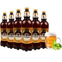 棕熊 波罗的海棕熊琥珀啤酒 1.35L*6瓶