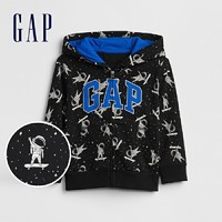 Gap男幼童休闲拉链卫衣
