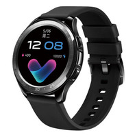 vivo WATCH系列 WA2056 智能手表 46mm 不锈钢 橡胶表带 暗影黑（血氧、GPS、北斗）