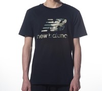 new balance 中性运动T恤 AMT01581BK 黑色 L