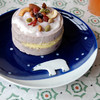 三浅陶社雪国精灵手绘日式早餐盘家用陶瓷点心盘创意可爱儿童餐具
