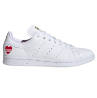 adidas Originals Stan Smith 中性运动板鞋 FW6390 亮白/浅猩红/金金属 41