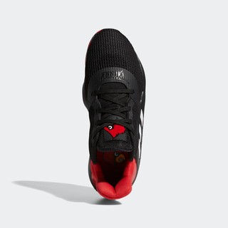 adidas 阿迪达斯 Pro Bounce 2019 男士篮球鞋 EF8800 黑红 40.5