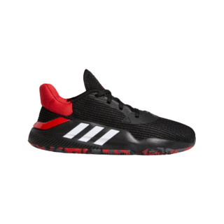 adidas 阿迪达斯 Pro Bounce 2019 男士篮球鞋 EF8800 黑红 40.5