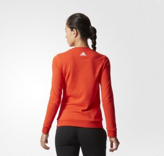 adidas 阿迪达斯 女士运动T恤 BS3241 红色 S