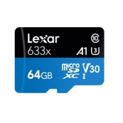 Lexar 雷克沙 633x TF存储卡(64GB、UHS-I)