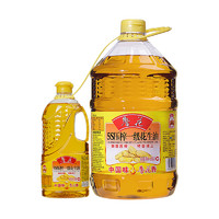 luhua 鲁花 5S压榨一级花生油 5.436L   0.9L小瓶