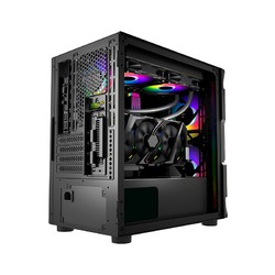 FSP 全汉  CST370 黑色 M-ATX电脑机箱