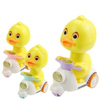 集思 儿童按压鸭子惯性车玩具