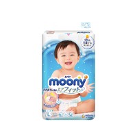 moony 尤妮佳 畅透系列 婴儿纸尿裤 L 54片 *2件