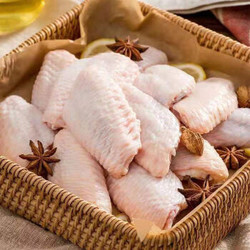 新鲜冷冻鸡翅中  净重3.1-3.5斤