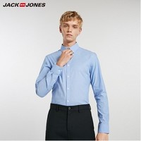 JackJones 杰克琼斯 218305554 男士修身长袖衬衫