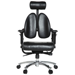 普格瑞司 人体工学椅 电脑椅家用座椅总裁椅牛皮椅子老板椅办公椅