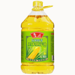 鲁花 非转基因 压榨特香玉米胚芽油3.68L *2件
