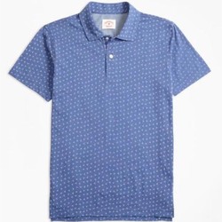 Brooks Brothers 布克兄弟 Ditsy-Print 男士纯棉Polo衫