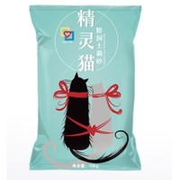 精灵猫 膨润土猫砂 无香型 10公斤