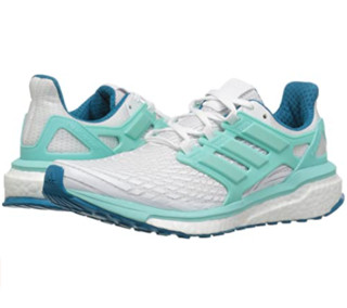 adidas 阿迪达斯 ENERGY BOOST 4 女士跑鞋 BB3458 白色/浅绿色 36