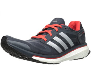 adidas 阿迪达斯 Energy Boost M 男士跑鞋 黑色/红色 43