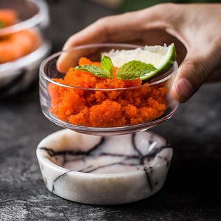 IF获奖 土耳其Nude水晶碗透明玻璃沙拉碗甜品碗 日式酒吧小吃碟子