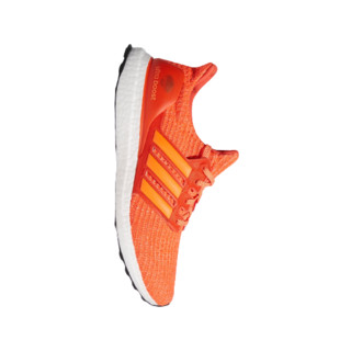 adidas 阿迪达斯 Ultra Boost 4.0 中性跑鞋 FW3722 警报红荧光/橙色/浅米色/金金属 40.5