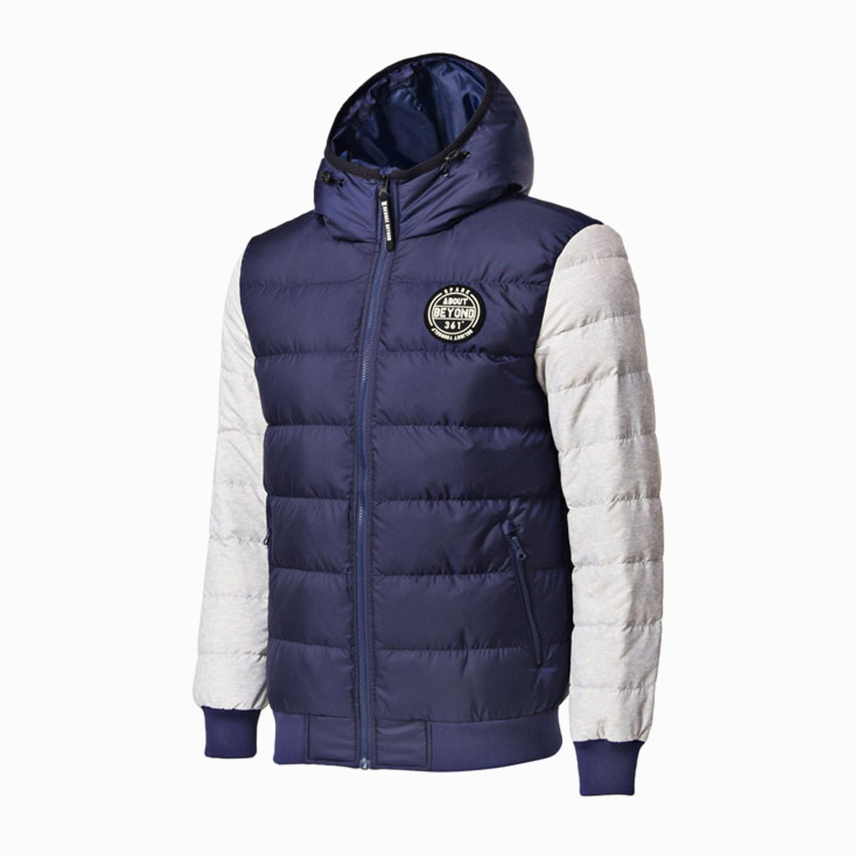 361° 男士运动羽绒服 551749307-1 士林蓝 s