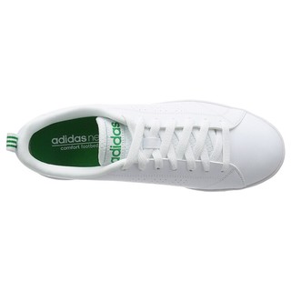 adidas NEO ADVALCLEAN 中性休闲运动鞋 F99251 白/绿 42