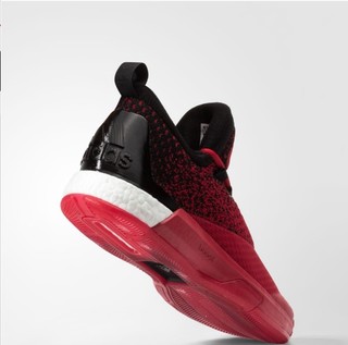 adidas 阿迪达斯 Crazy Light Boost 2.5 Low 男士篮球鞋 AQ7584 黑红 42