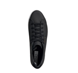 adidas Originals Sleek 女士休闲运动鞋 CG6193 黑色/白色 37