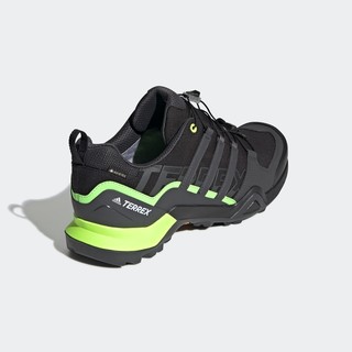 adidas 阿迪达斯 Terrex Swift R2 GTX 男士登山鞋 EF4612 黑绿 40