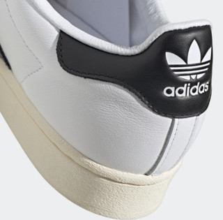 adidas Originals Superstar Laceless 男士运动板鞋 FV3017 白黑色/金属金