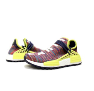 adidas 阿迪达斯 NMD Human Race 男士跑步鞋 AC7360 棕黄色 44.5