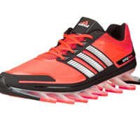 adidas 阿迪达斯 springblade 男士跑鞋 太阳能蓝/银/黑 46