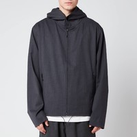 银联返现购：Y-3 Classic Wool Stretch 男士经典羊毛弹力风衣