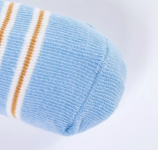Bornbay 贝贝怡 193P2118 婴儿纯棉短袜三双装 多色 1-2岁