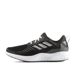 adidas 阿迪达斯 Alpha Bounce RC 中性跑鞋 B42652 黑色/银色/白色 36