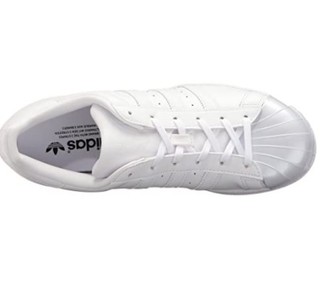 adidas Originals Superstar 女士休闲运动鞋 BB0683 白/白/核心黑色 41