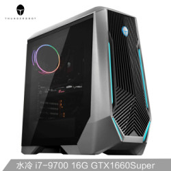 ThundeRobot 雷神 911黑武士Ⅱ 台式电脑主机(i7-9700、16GB、256GB 1TB、GTX1660Super)