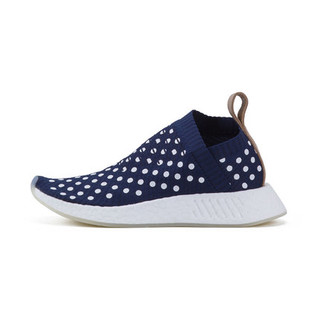 adidas Originals NMD City Sock 2 女士跑鞋 BA7212 藏蓝/白波点 36