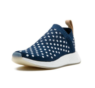 adidas Originals NMD City Sock 2 女士跑鞋 BA7212 藏蓝/白波点 36