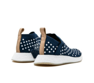 adidas Originals NMD City Sock 2 女士跑鞋 BA7212 藏蓝/白波点 36