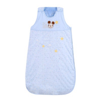 Disney 迪士尼 451112 婴儿纯棉透气背心睡袋 蓝色 0-5岁