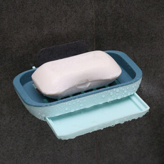 Neyankex 无痕免钉沥水皂盒 三层-4个装随机色