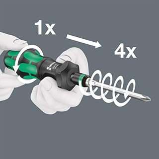 Wera 德国维拉 826 T Kraftform 涡轮螺丝刀