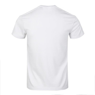 adidas 阿迪达斯 男士运动T恤 BK3715 白色 L
