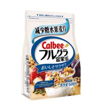 百亿补贴：Calbee 卡乐比 减糖水果即食谷物麦片 600g