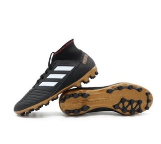 adidas 阿迪达斯 Predator 18.3 AG 男士足球鞋 CP9306 黑暗金 42