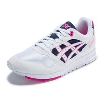 Asics tiger 运动休闲鞋 中性 GELSAGA 1193A071-102  白色/深蓝色 42